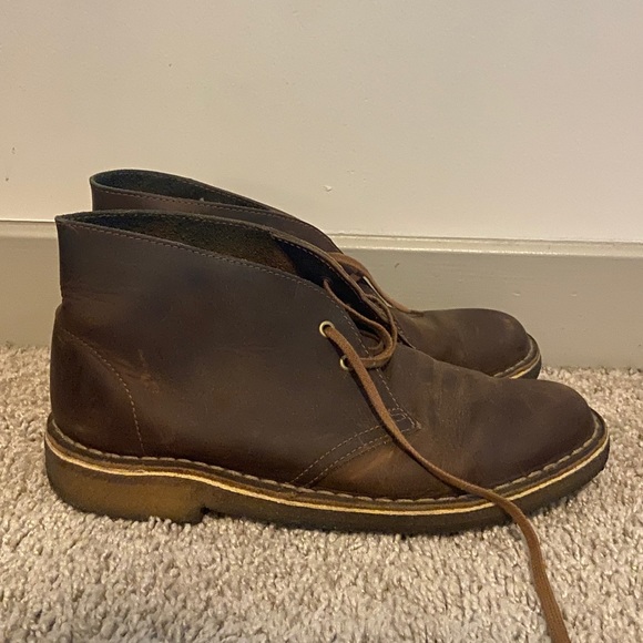 Clarks beeswax leather desert ankle boot - Picture 4 of 4